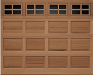 Classic Wood Garage Door Style