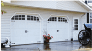 CHI carriage house overlay garage door
